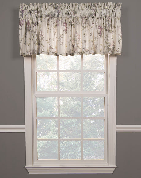 Abigail Tailored Valance - Lilac