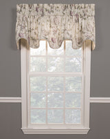 Abigail Lined Scalloped Valance