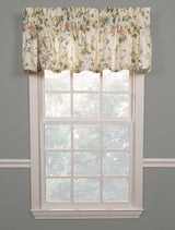 Abigail Lined Scalloped Valance