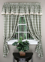 Buffalo Check Country Curtains