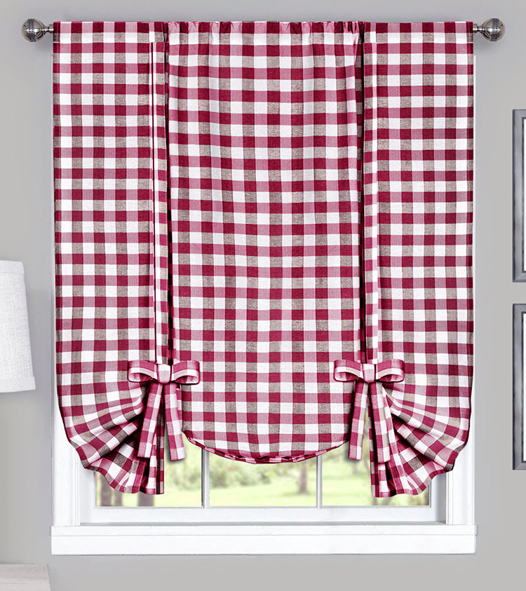 Buffalo Check Country Kitchen Valance