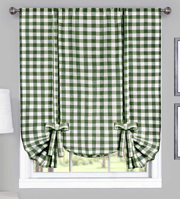 Buffalo Check Country Curtains