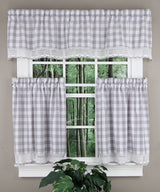 Buffalo Check Country Kitchen Valance