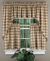 Country Check Tailored Valance