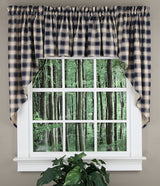 Country Check Tailored Valance