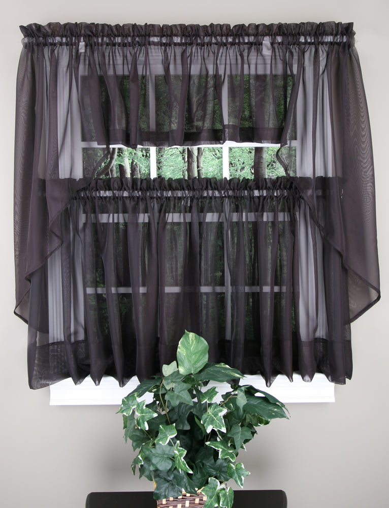 Elegance Voile Tailored Valance