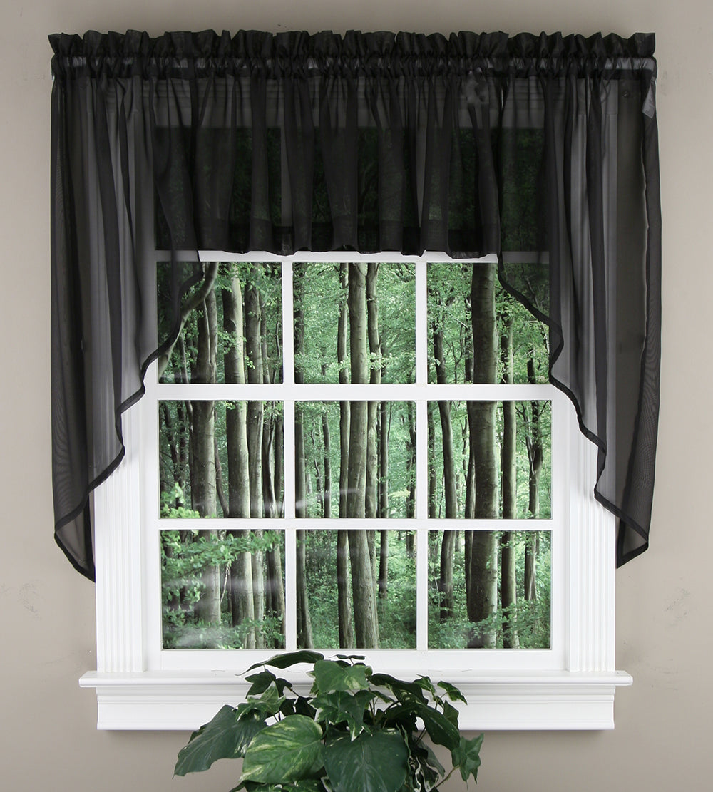 Elegance Voile Tailored Valance