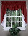 Emery 45"L Three Piece Lined Swag Curtain Set