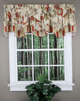 Charleston Chirp Layered Scalloped Valance