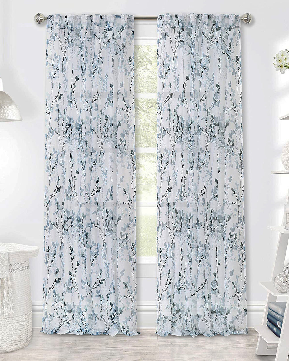 Misty Back Tab Curtains - Achim Curtains – Swags Galore