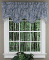 Lexington Leaf Lined Scalloped Valance