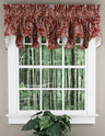 Lexington Leaf Lined Scalloped Valance