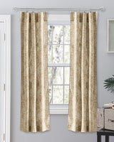 Lexington Leaf, 56"W X 63"L Curtain Panel Pair