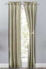 Lisa Solid, 56"W X 63"L Tailored Curtain Pair