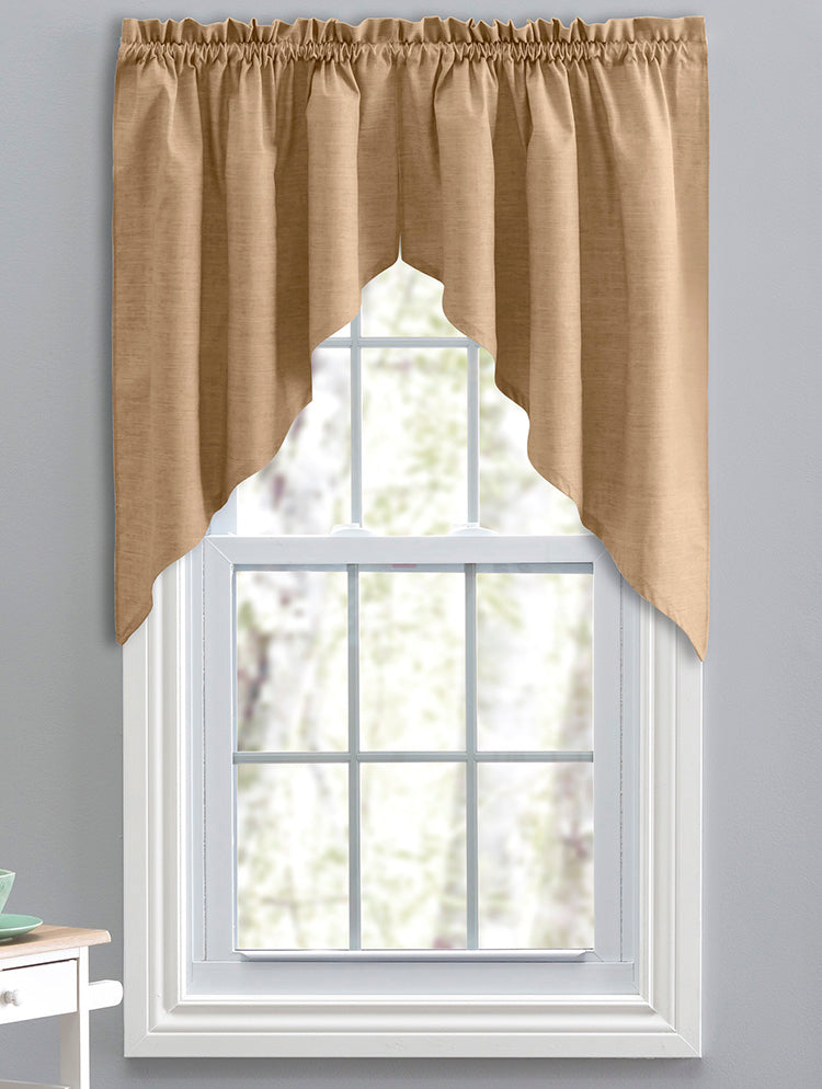 Lisa Solid Tailored Valance