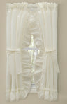 Madelyn, 100"W X 63"L Ruffled Victorian Priscilla Curtains