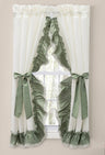 Madelyn Ruffled Victorian Curtain Panels