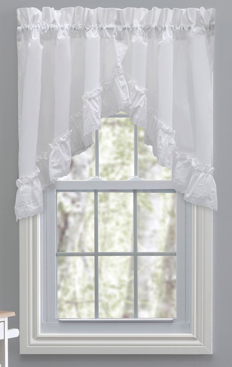 Madelyn Ruffled Victorian Valance