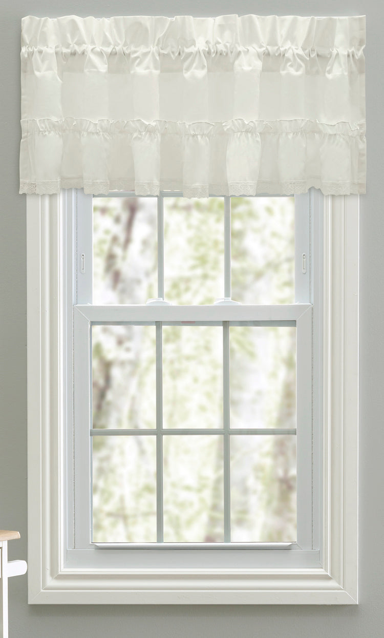 Madelyn Ruffled Victorian Valance