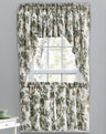 Madison Floral, 56"W X 24"L Curtain Tier Pair