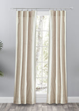 Plaza Stripe Curtain Panel Pair