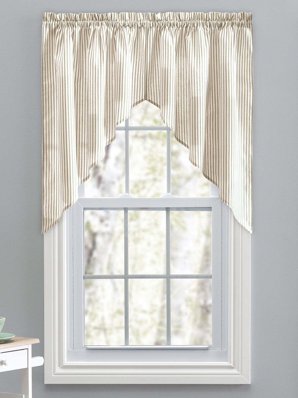 Plaza Stripe Curtain Panel Pair