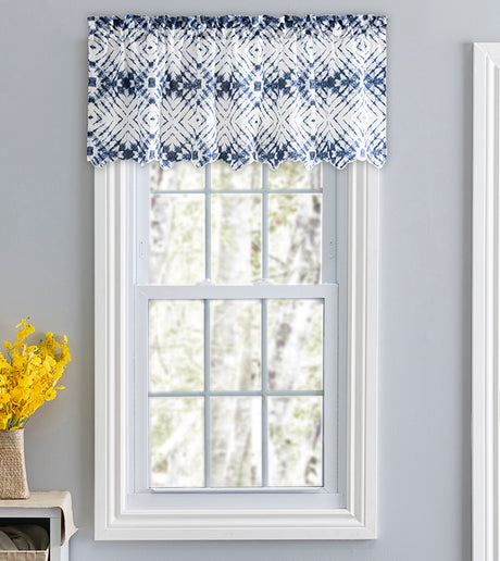 Shibori Crushed Valance