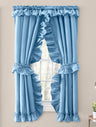 Stacey Priscilla Country Curtain Set w/Ties