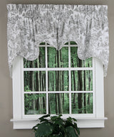 Victoria Park, 66"W X 28"L Lined Empress Valance