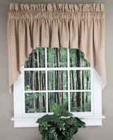 Boxwood Lined Insert Valance