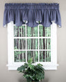 Boxwood Lined Scalloped Valance