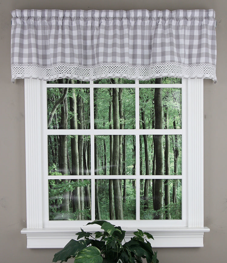 Buffalo Check Country Curtains