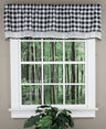 Buffalo Check Country Kitchen Valance