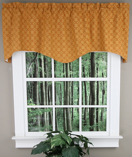 Cameron Lined Wave Valance