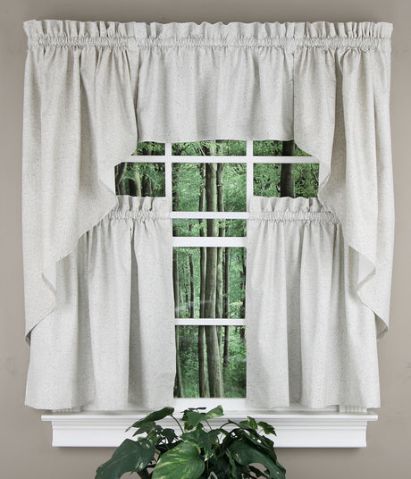 Chelsea 68"W X 24"L Lined Curtain Tier Pair