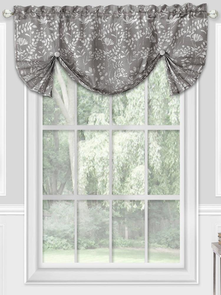 Charlotte Pleated Roman Valance