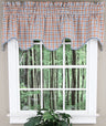 Charlestown Check Wave Valance