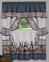 Chateau Complete Kitchen Curtain Set W/ Ties