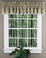 Cherries Ruffled Valance