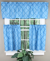 Colby Valance & Tier Kitchen Curtain Set