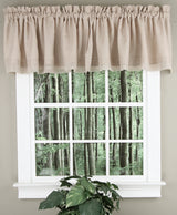 Rhapsody Lined Voile Tailored Valance