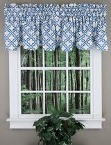 Crystal Lined Scalloped Valance