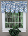 Crystal Lined Scalloped Valance