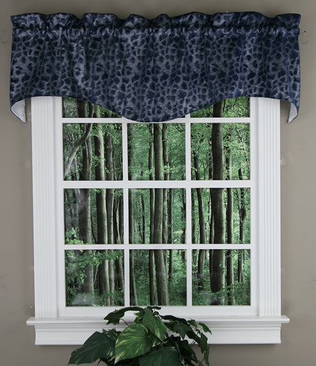 Leopard Lined M Valance