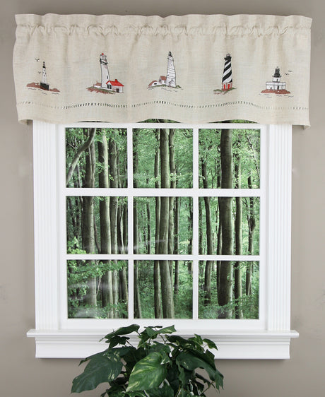 Lighthouse Tailored Valance