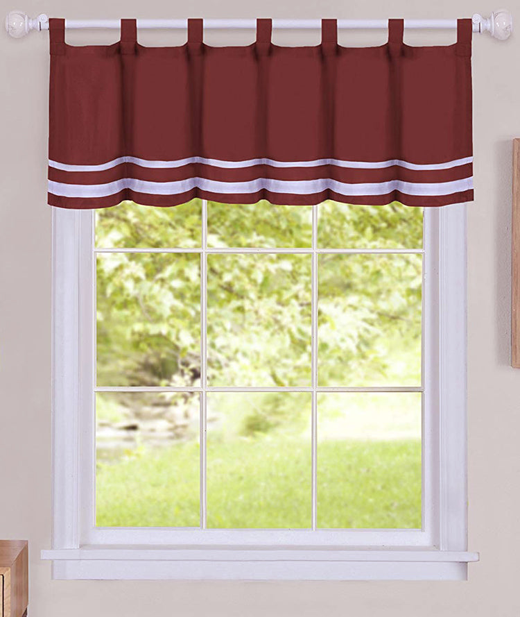 Dakota Valance & Tier Kitchen Curtain Set