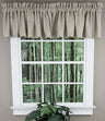 Diamond Lined Jacquard Valance