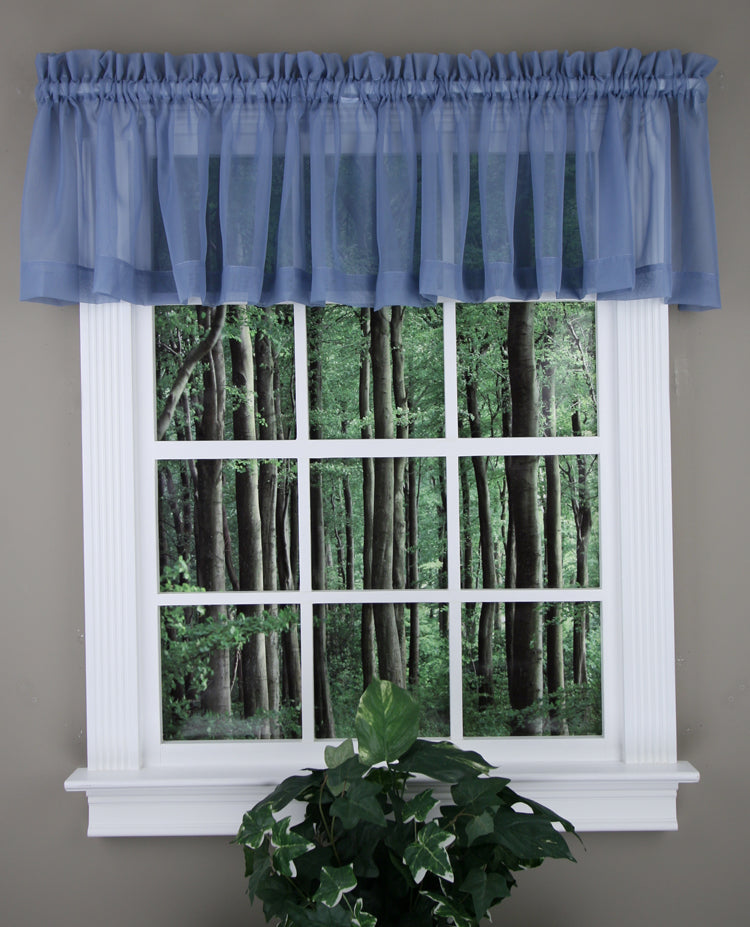 Elegance Voile Tailored Valance