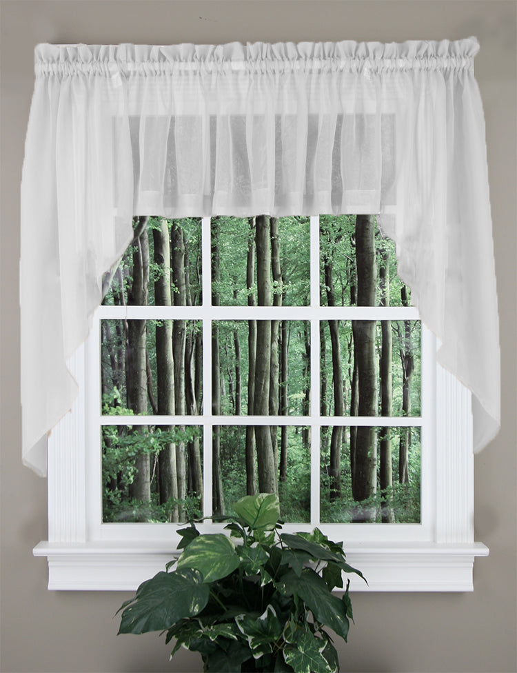 Elegance Voile Tailored Valance