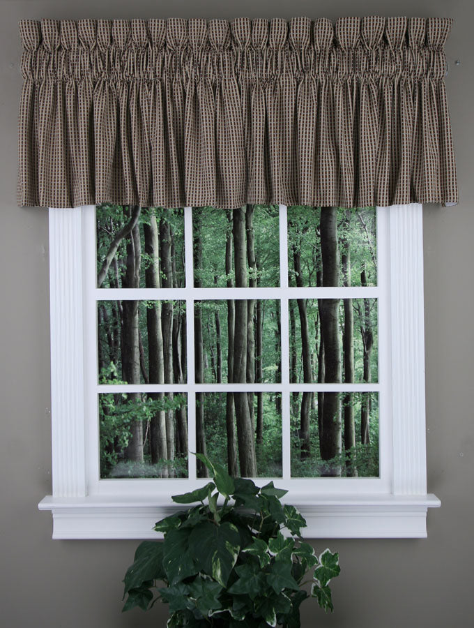 Fleetwood, 57"W X 14"L Tailored Valance